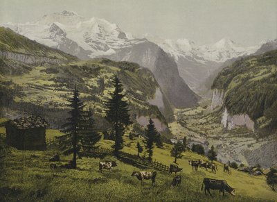 Wengen and the Lauterbrunnen Valley, Bernese Oberland, Switzerland by European School